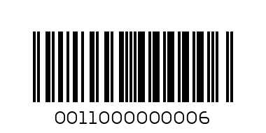 ВЫВОД - Штрих-код: 0011000000006