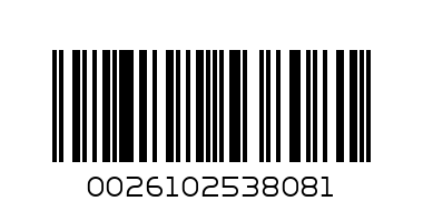 Графин 1,3 + крышка QUADRO - Штрих-код: 0026102538081