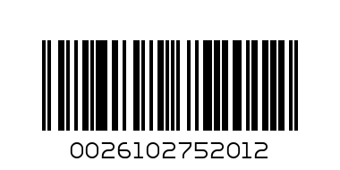 75201 Графин QUADRO 0.5л - Штрих-код: 0026102752012