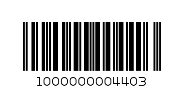 Ваза OR30 - Штрих-код: 1000000004403