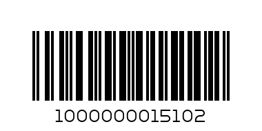Блюдо 81 G - Штрих-код: 1000000015102
