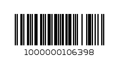 Бокал 3300742 - Штрих-код: 1000000106398