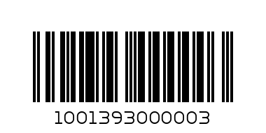 Рулет Чешский - Штрих-код: 1001393000003