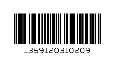LUX НОСКИ 5 91CSNI20 - Штрих-код: 1359120310209