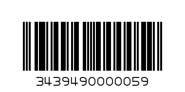 Вино Анжу Каберне розовое п/сух 0,75л - Штрих-код: 3439490000059