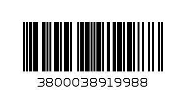 Паста Дентал з - Штрих-код: 3800038919988