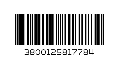 3800125817784 - Штрих-код: 3800125817784