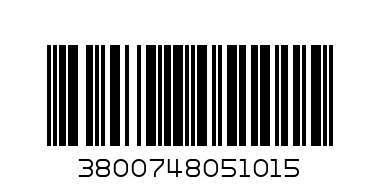 К.М. ШОКОЛАД И МЮСЛИ 290 гр - Штрих-код: 3800748051015