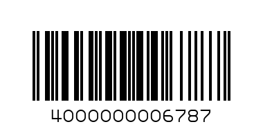 4000000006787 - Штрих-код: 4000000006787