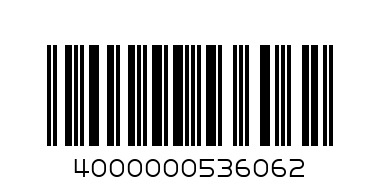 бирюза DBBZ2 - Штрих-код: 4000000536062