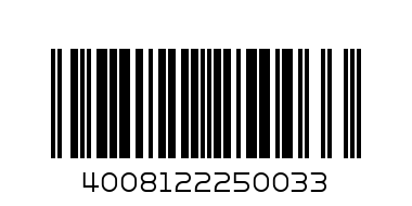 OD.Мусс яблочный 720гр. - Штрих-код: 4008122250033