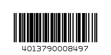 Лампочка Narva H7 - Штрих-код: 4013790008497