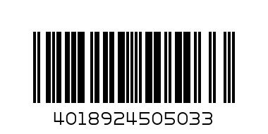 Блок для заметок 10,5см/24см 134622-134627 - Штрих-код: 4018924505033