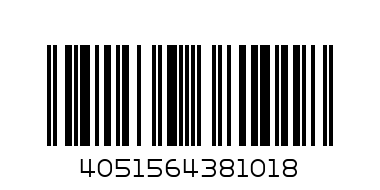 381.01 Тушь для  глаз объемная XXL Volume Mascara, 15 мл, 4051564381018 - Штрих-код: 4051564381018