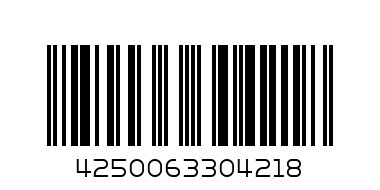 вывод - Штрих-код: 4250063304218