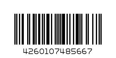 Зажимы для бумаг 32мм, Berlingo, 12шт., цветные, пластиковый тубус - Штрих-код: 4260107485667