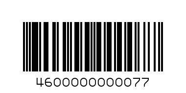 Стрекоза халат XL - Штрих-код: 4600000000077