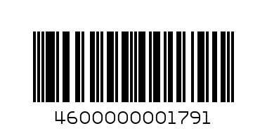 сорочка - Штрих-код: 4600000001791