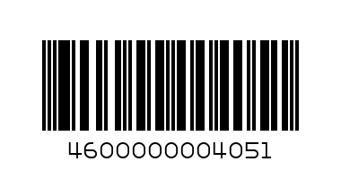 Стрекоза халат XL - Штрих-код: 4600000004051