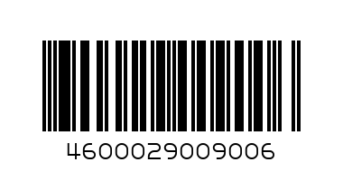 Салями Халяль п/к 900г - Штрих-код: 4600029009006