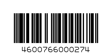 Фисташка 300 г. - Штрих-код: 4600766000274