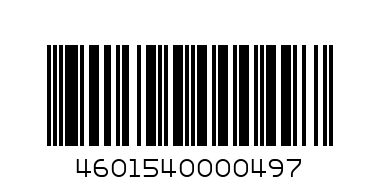 Пряники 0,375 гр. Шоколад - Штрих-код: 4601540000497