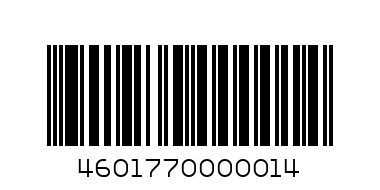 Эл.исп. Ананас - Штрих-код: 4601770000014