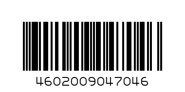 Пакет мусорный 60л - Штрих-код: 4602009047046