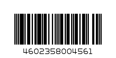 Творог 0% 400 гр. пакет КизК - Штрих-код: 4602358004561