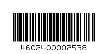 ТМ Молоко отборн.3.4-6пр.0.9л п/п - Штрих-код: 4602400002538