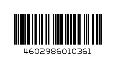 Масло слив. Любимо 72,5 - Штрих-код: 4602986010361