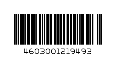 4603001219493 - Штрих-код: 4603001219493