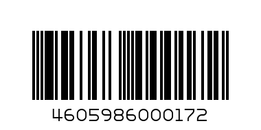 Розжиг грилков 0.5 л - Штрих-код: 4605986000172