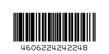 Папка портфель пластик.А4+ 4отд.2кармана,серый - Штрих-код: 4606224242248