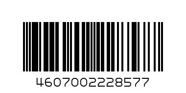 Коньяк Старейшина 3 звезд 40 пр. 0,5 л. П/У - Штрих-код: 4607002228577