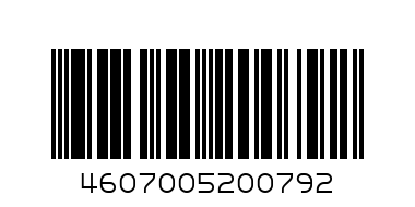 Водка "Алтайское застолье" - Штрих-код: 4607005200792