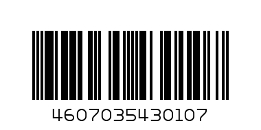 Печенье сдобное Колечки 330г - Штрих-код: 4607035430107