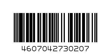 Уксус столовый 9 ст/б 500 г. - Штрих-код: 4607042730207