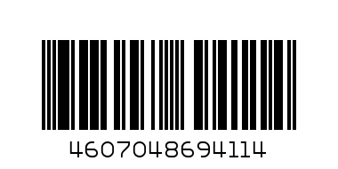 Весовое ванильное пакет с ручкой 500г12шт - Штрих-код: 4607048694114