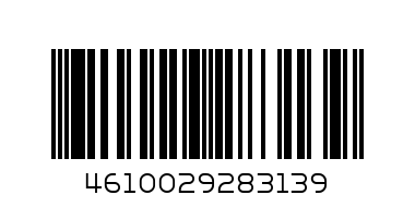 Туфля чёрная т/в - Штрих-код: 4610029283139