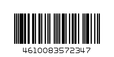 Щетка-сметка 270мм салатовая щетина - Штрих-код: 4610083572347