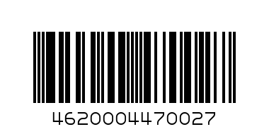 Водка Байкал 0,7 л - Штрих-код: 4620004470027