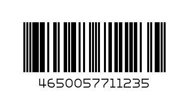 детский набор посуды из пластика - Штрих-код: 4650057711235