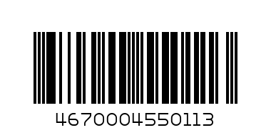 Эльбруссия с лимоном 0.5 - Штрих-код: 4670004550113