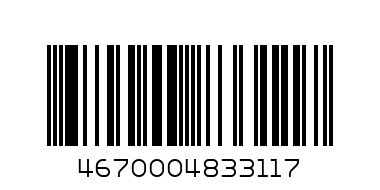 Уголь древесный 0.2 - Штрих-код: 4670004833117