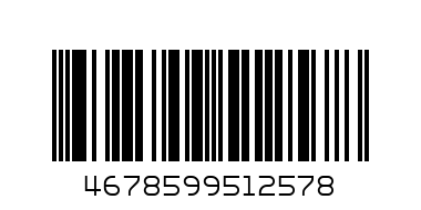 ватные палочки 110шт - Штрих-код: 4678599512578