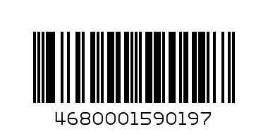 4680001590197 - Штрих-код: 4680001590197