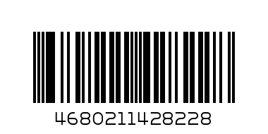 Папка - конверт А4 на молнии. - Штрих-код: 4680211428228