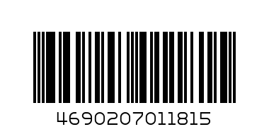 Папка-портфель с 24 отдел.БЮРО с окантов.черная - Штрих-код: 4690207011815