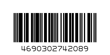 Пакет бумажный Любимые десерты - Штрих-код: 4690302742089